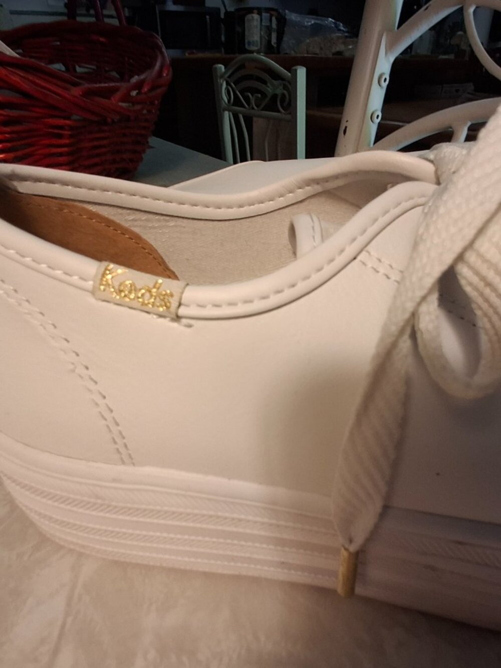 Keds 7.5 Triple Up Leather Women's Sneakers Shoes - Picture 5 of 11